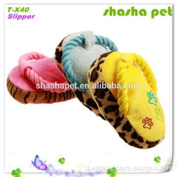 2017 cat scratching toys Slipper plush squeaker dog toy,cat toy,pet product